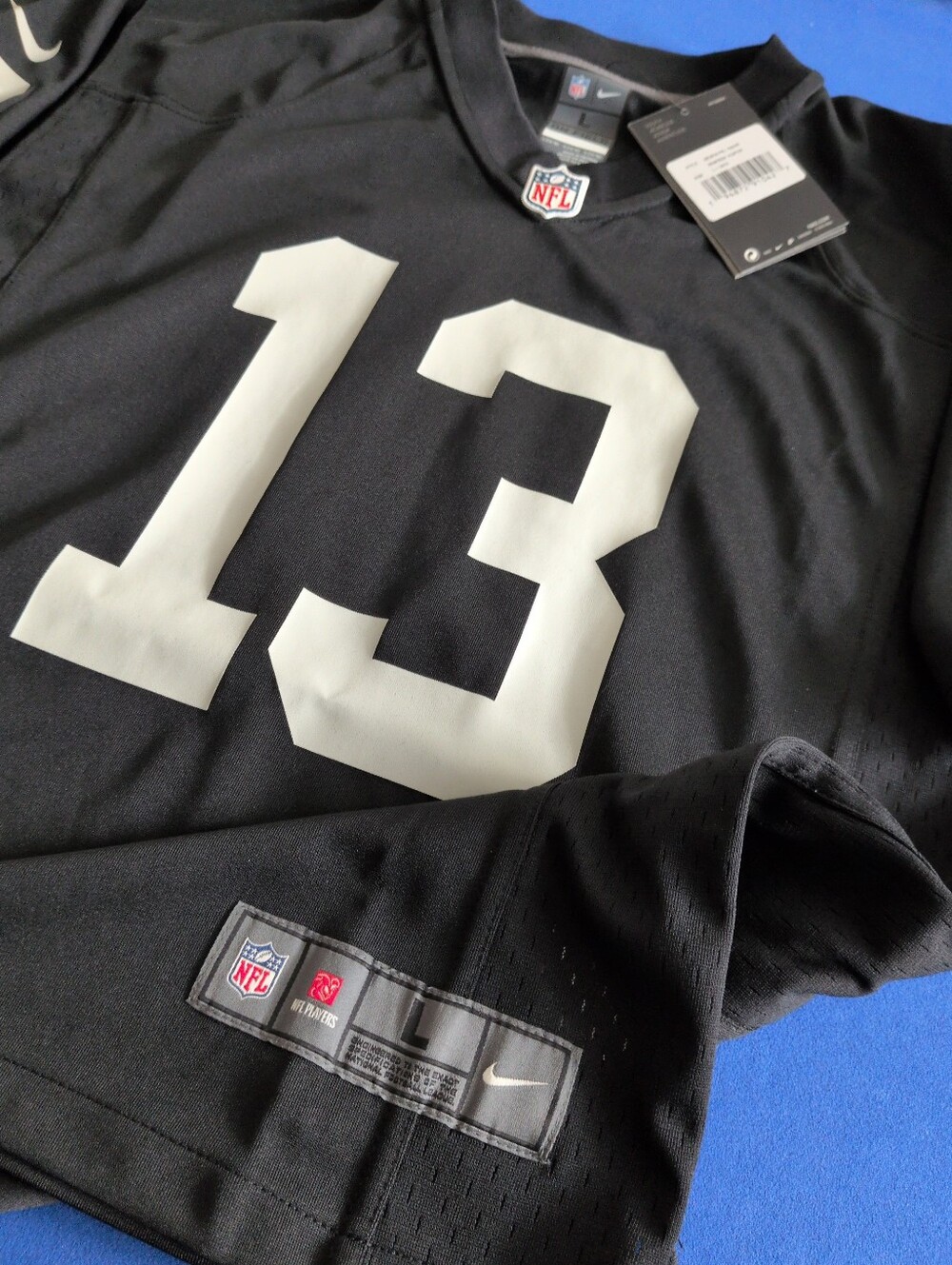 Large 14/16 Youth Nike NWT Hunter Renfrow Oakland Las Vegas Raiders Jersey - Picture 5 of 9